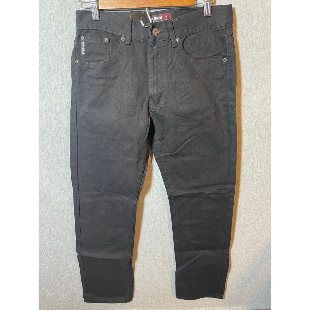 Oscar Jeans Men's Black Denim Straight Fit Jeans Size 30x32 Style 999 New with